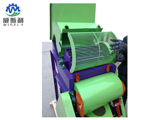 China Sheller automático verde do amendoim, estrutura compacta de máquina de processamento do amendoim fornecedor