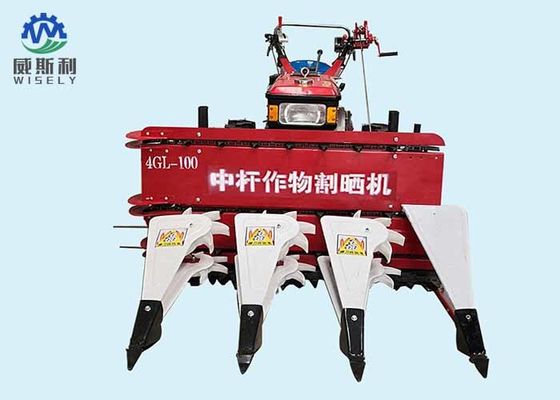 China Máquina simples da ceifeira da alfafa/arroz, tração pequena da segadora do arroz atrás fornecedor