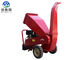 15KW Mulcher chipper de madeira diesel vermelho, jardinam máquina chipper da retalhadora fornecedor